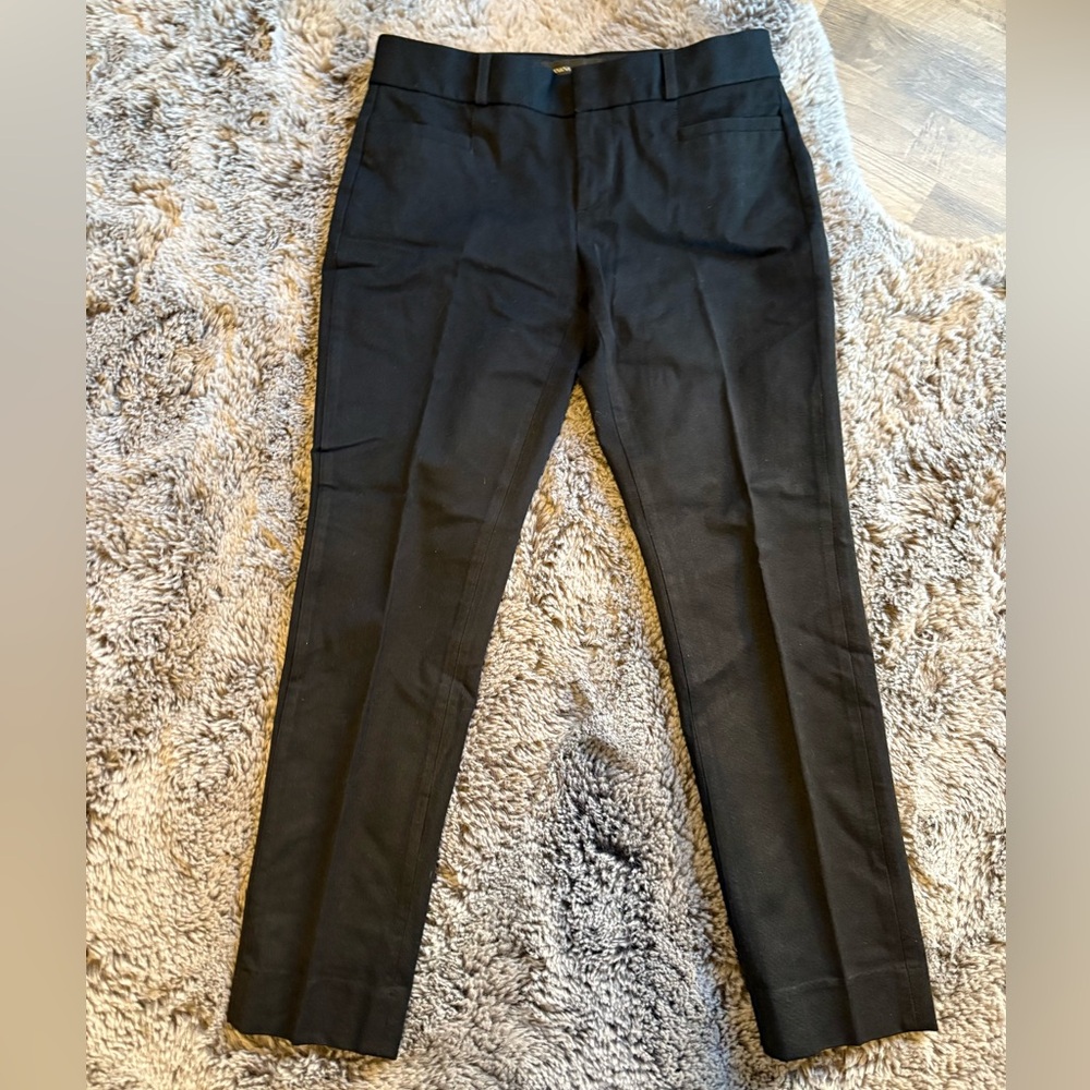 Banana Republic Black Dress Pants Tailored Fit